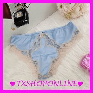 ❣️👙{Victoria's Secret} satin & lace luxe brazilian panty 👙❣️ NWT